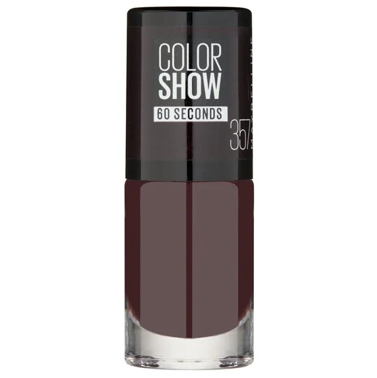 Maybelline Color Show Nail Polish - 357 Burgundy Kiss