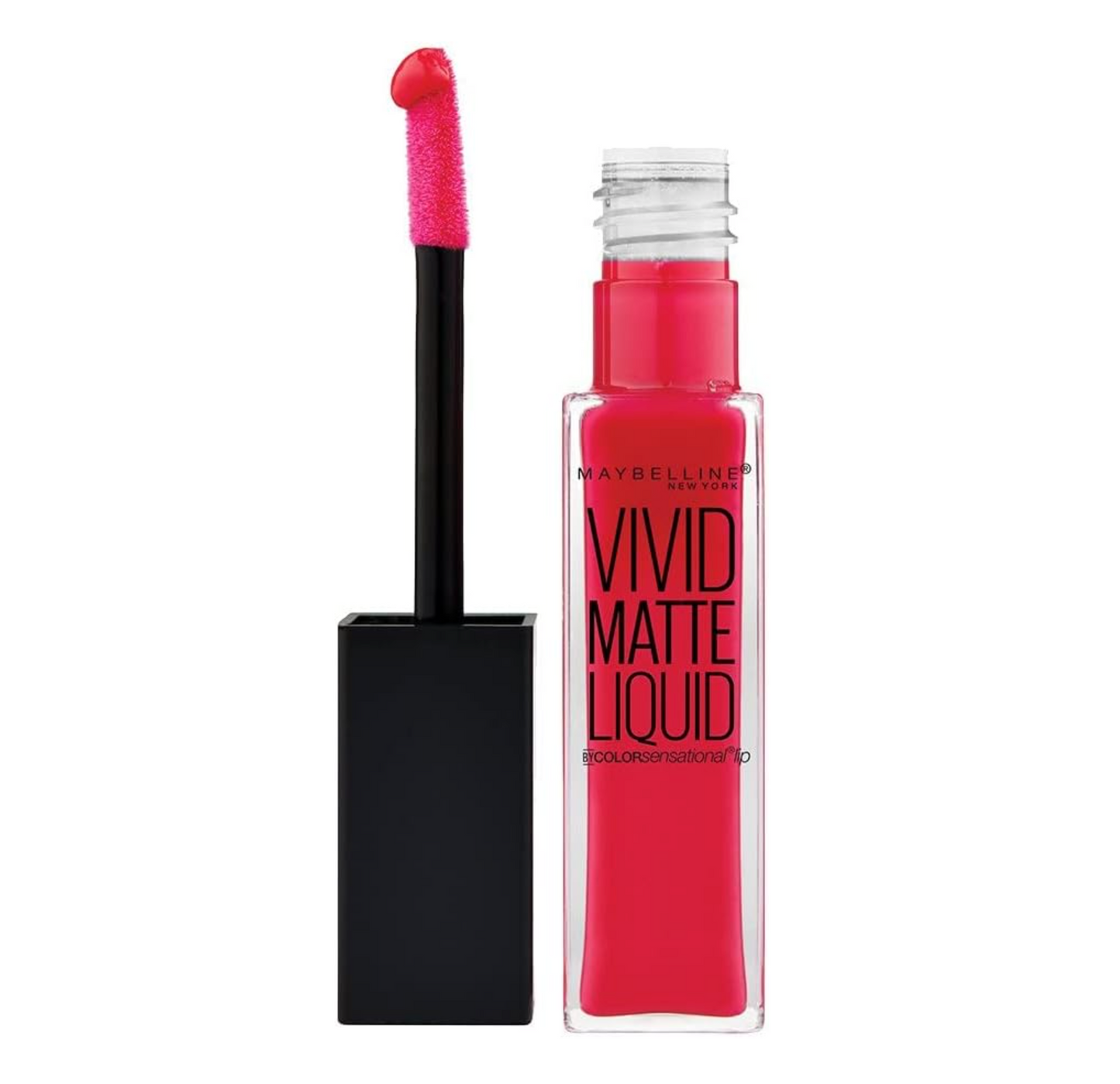 Maybelline Vivid Matte Liquid Lip Gloss - 35 Rebel Red