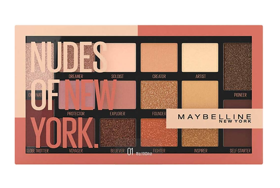 Maybelline Nudes of New York Eye Shadow Palette - Nude
