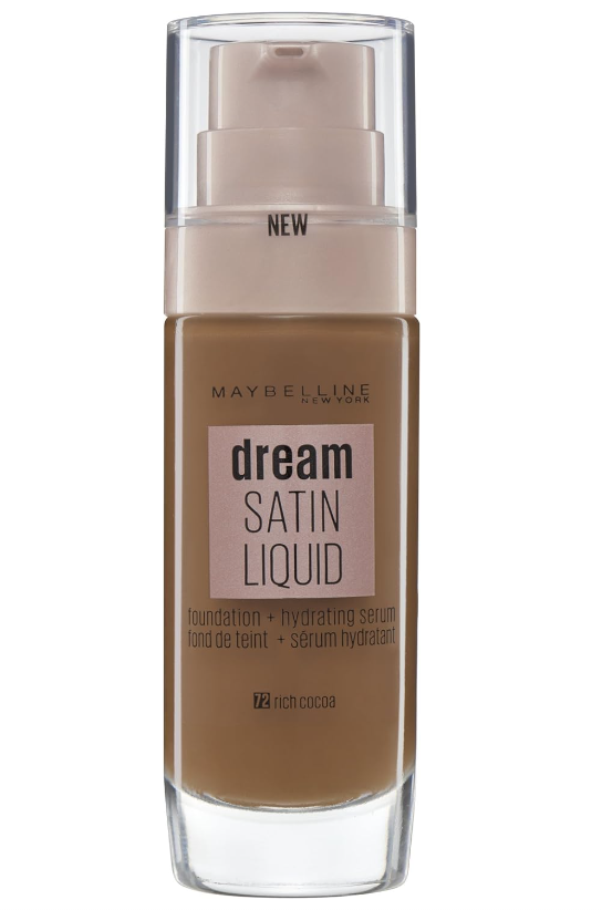 Maybelline Dream Satin Liquid Foundation - 72 Rich Cocoa Beige