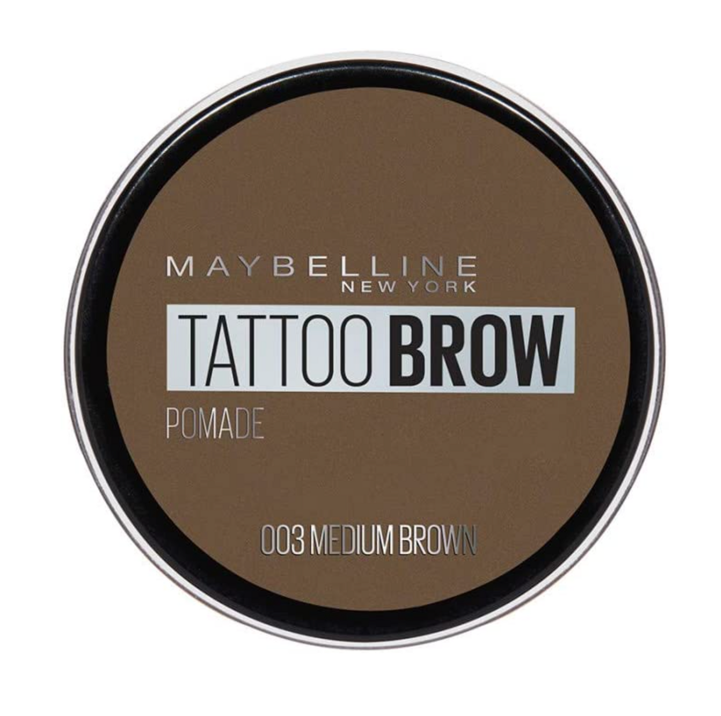 Maybelline Tattoo Brow Waterproof Pomade - 03 Medium Brown