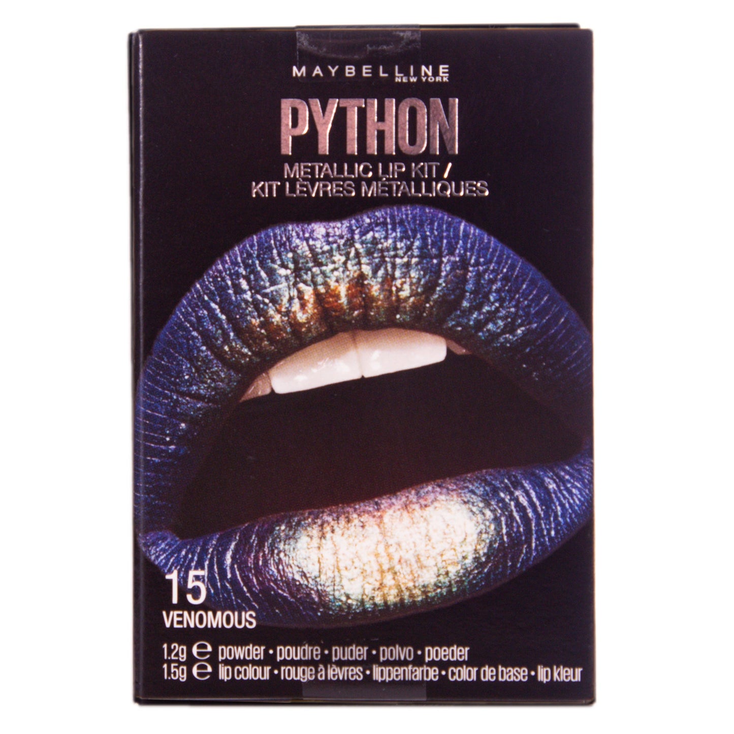 Maybelline Python Metallic Lip Kit Lipstick - Venemous
