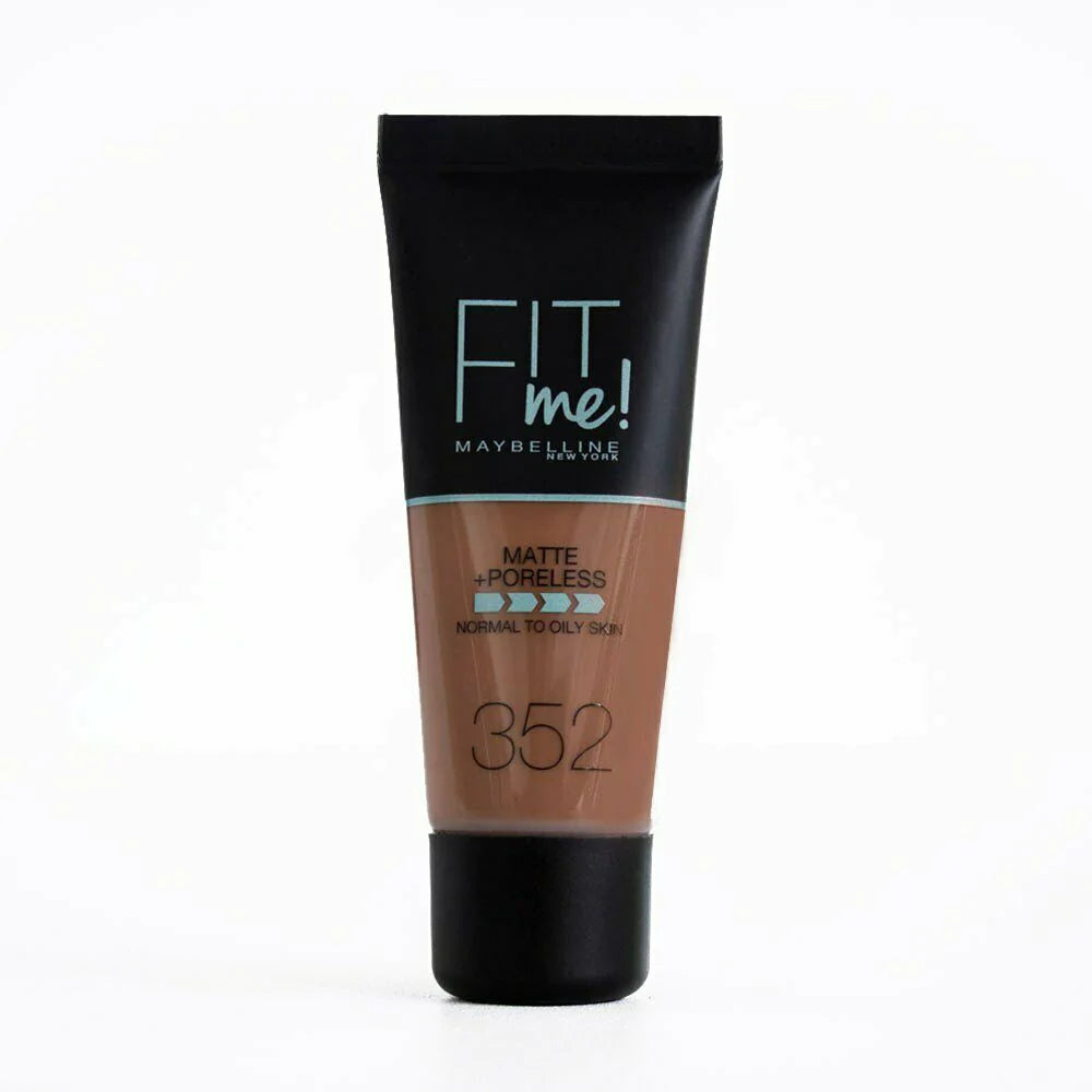 Maybelline Fit Me Matte + Poreless Foundation - 352 Truffle Cacao