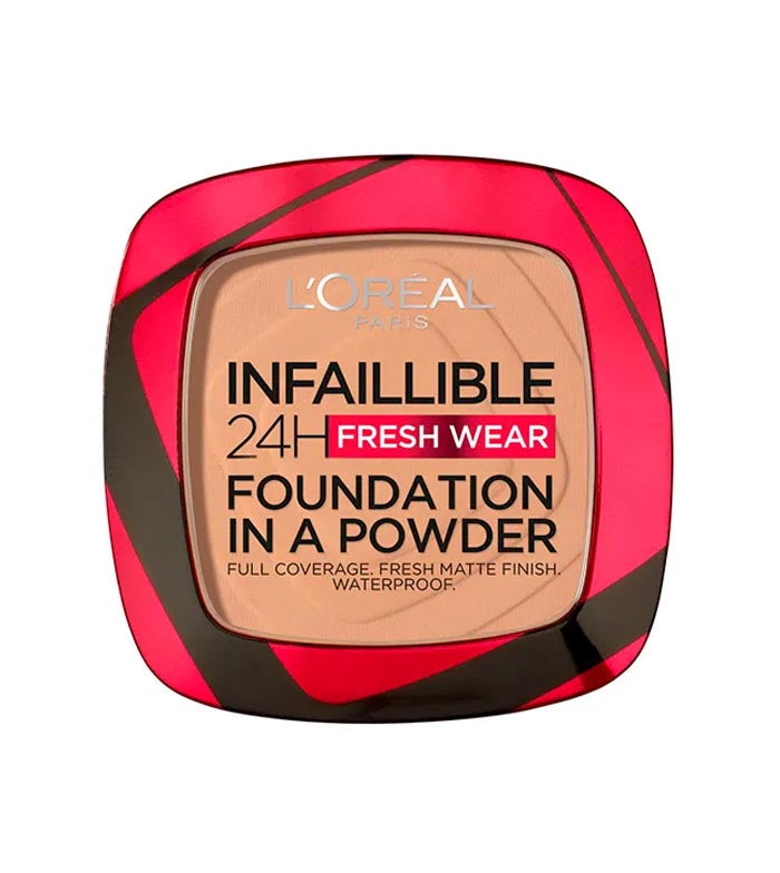 L'Oreal Infallible 24HR Fresh Wear Powder Foundation - Golden Sun