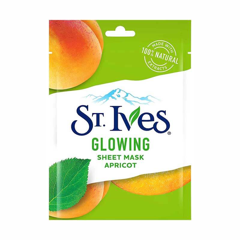 St. Ives Glowing Sheet Mask - Apricot