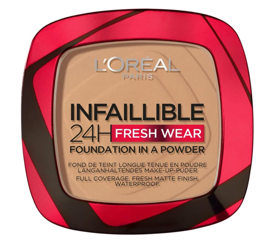 L'Oreal Infallible 24HR Fresh Wear Powder Foundation - Amber